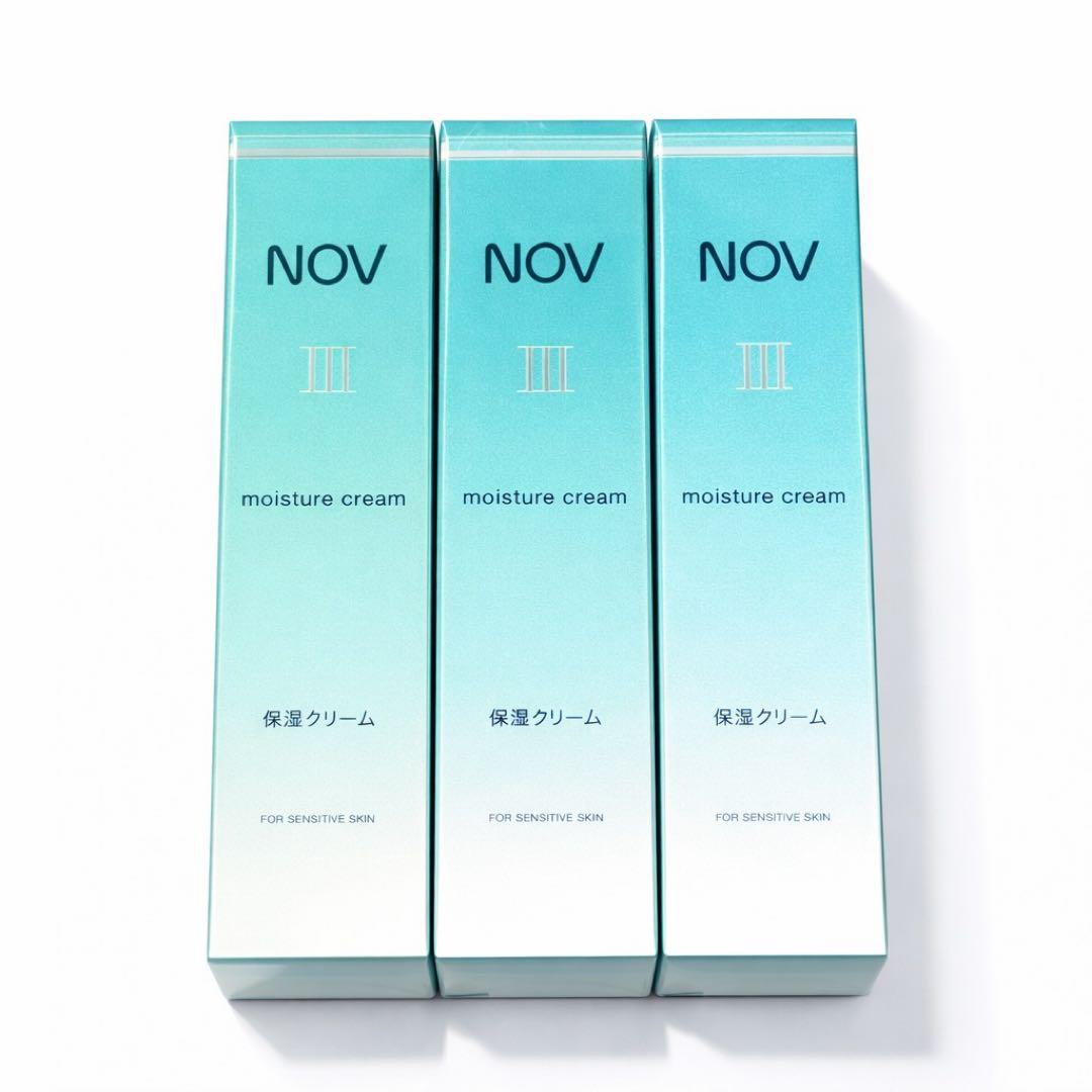 【3個】新品未開封 ノブ Ⅲ モイスチュアクリーム 保湿クリーム 45g