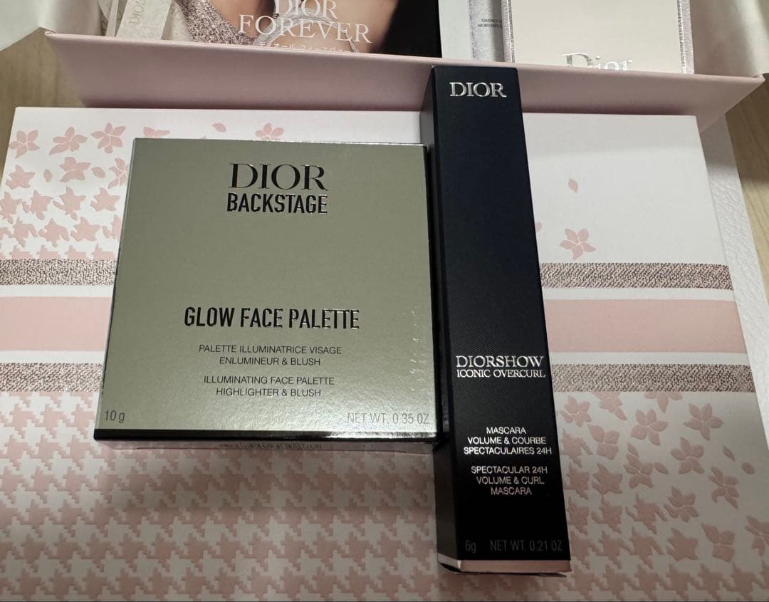 [新品・未使用]ディオール　マスカラ　フェイスグロウパレットのセット
