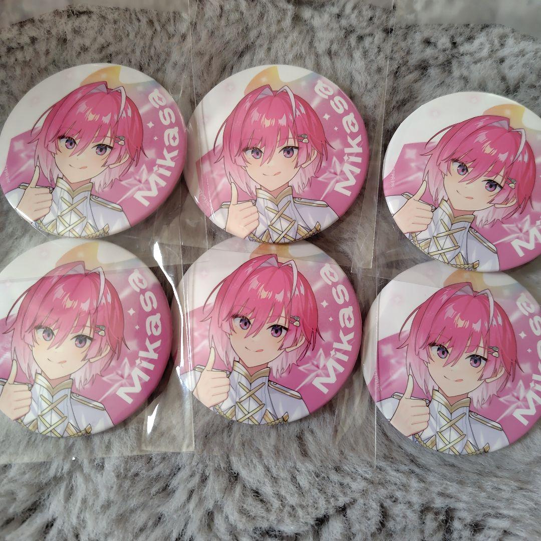 めておら 缶バッジ すとふぇす みかさくん - メルカリ