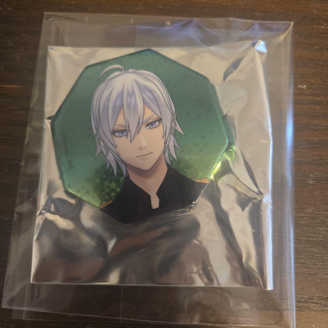 ツイステ ブレジュ ホログラム缶バッジ シルバー - メルカリ