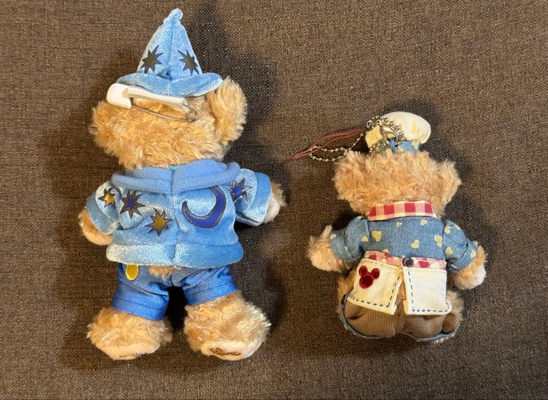 ダッフィー 10周年ぬいぐるみバッジ スウィートダッフィー ストラップ