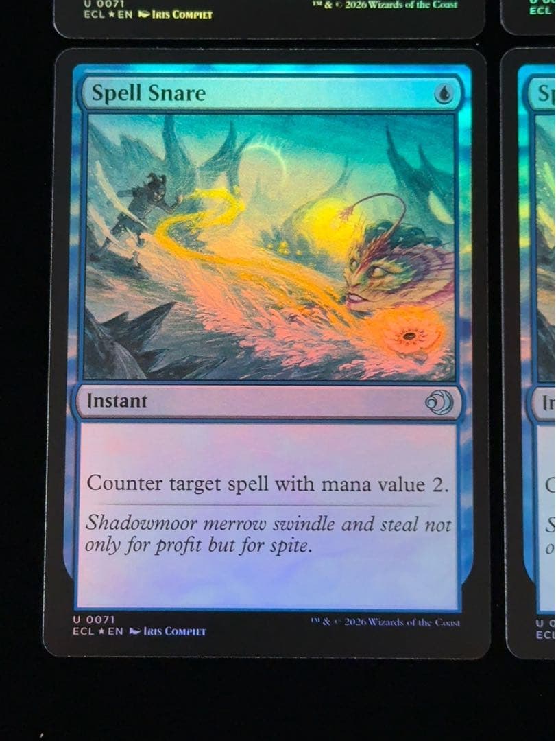 foil】呪文嵌め 英語 4枚セット - メルカリ