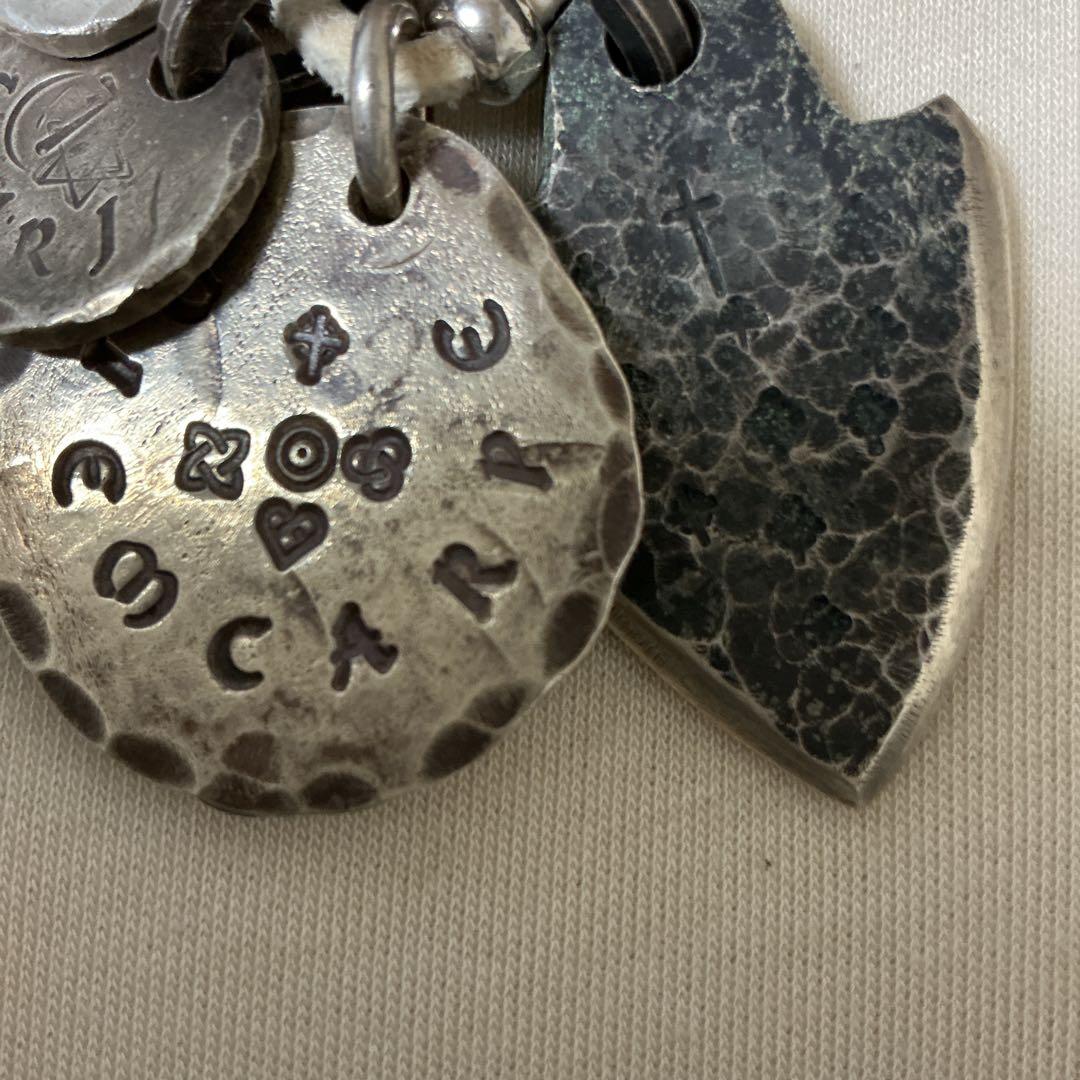 VSA 鎖 KUSARI シルバー925 タタキ メタル ネックレス セット - メルカリ