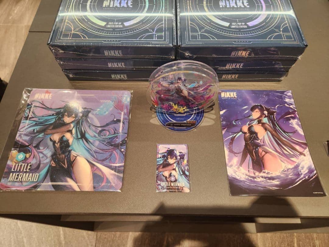 韓国限定　勝利の女神NIKKE ポップアップエディション　リトルマーメイド 勝利の女神NIKKE リトルマーメイド 韓国限定 BABY BOOMフィギュア