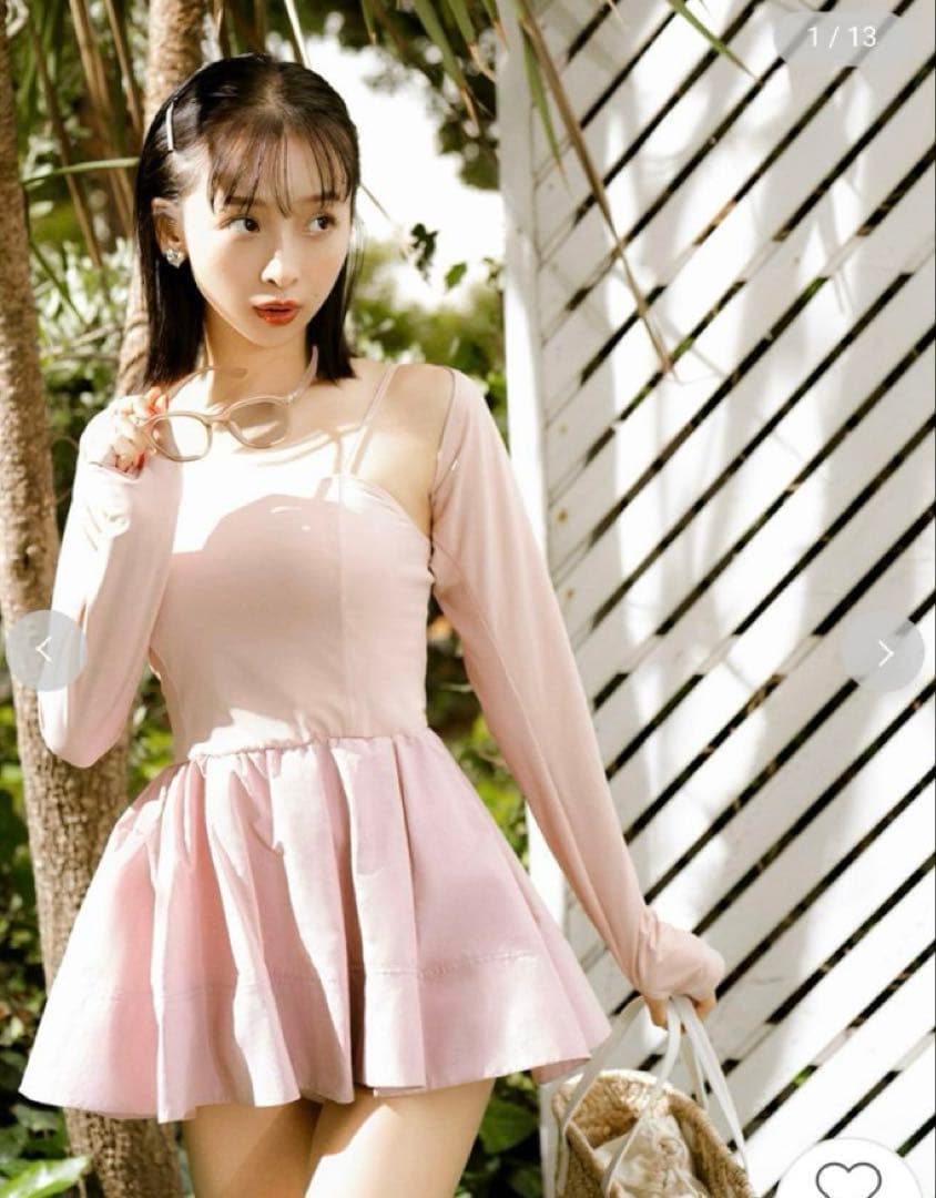 【新品未使用】リリーブラウン 3ピーススウィムウェア（ピンク） 水着 レディース WEB限定アイテム】3ピーススウィムウェア(水着)｜ファッション雑貨