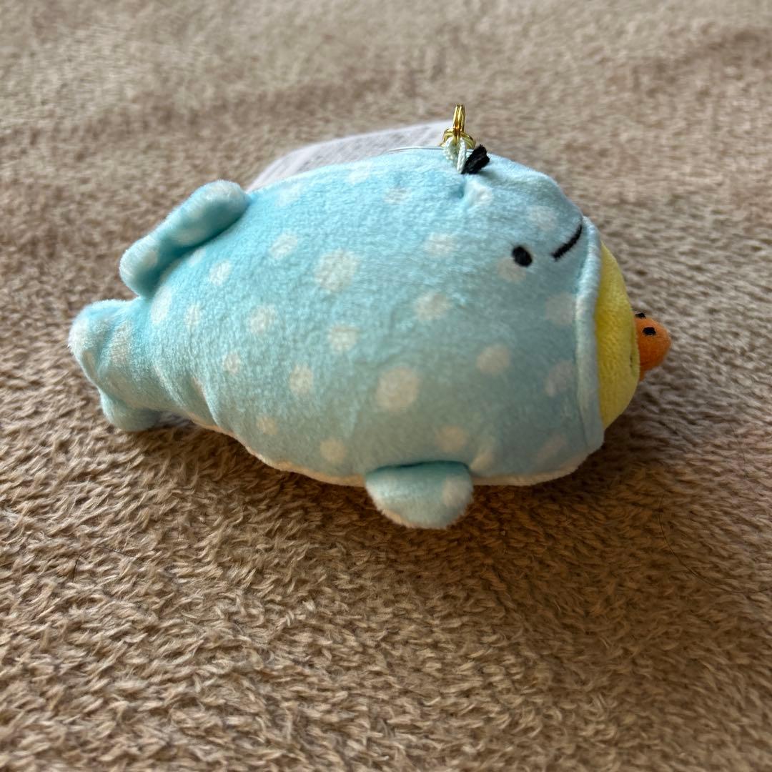 新品 リラックマストア限定 キイロイトリ じんべえさん コラボぶらさげ