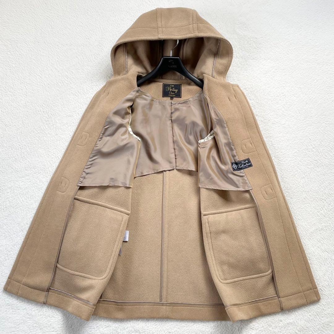 23区 クラシックダッフルコート 大きいサイズ44 イタリア製生地 定価