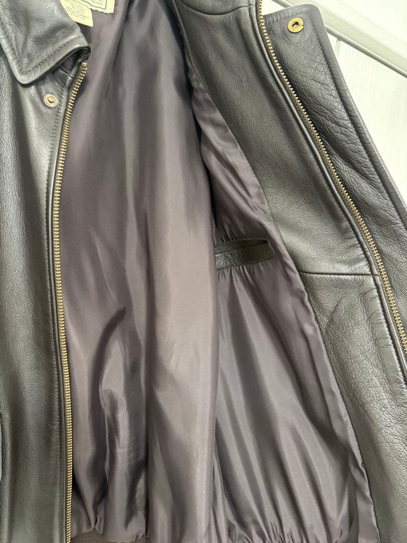 x*x様 90S L.L.Bean ゴートスキン A-2 レザー フライトジャケ