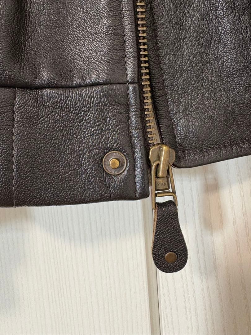 x*x様 90S L.L.Bean ゴートスキン A-2 レザー フライトジャケ