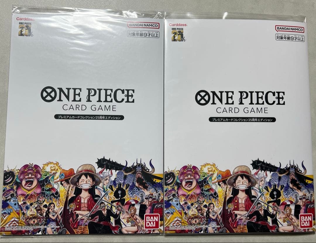 ONE PIECE CARD GAMEプレミアムカードコレクション25周年未開封
