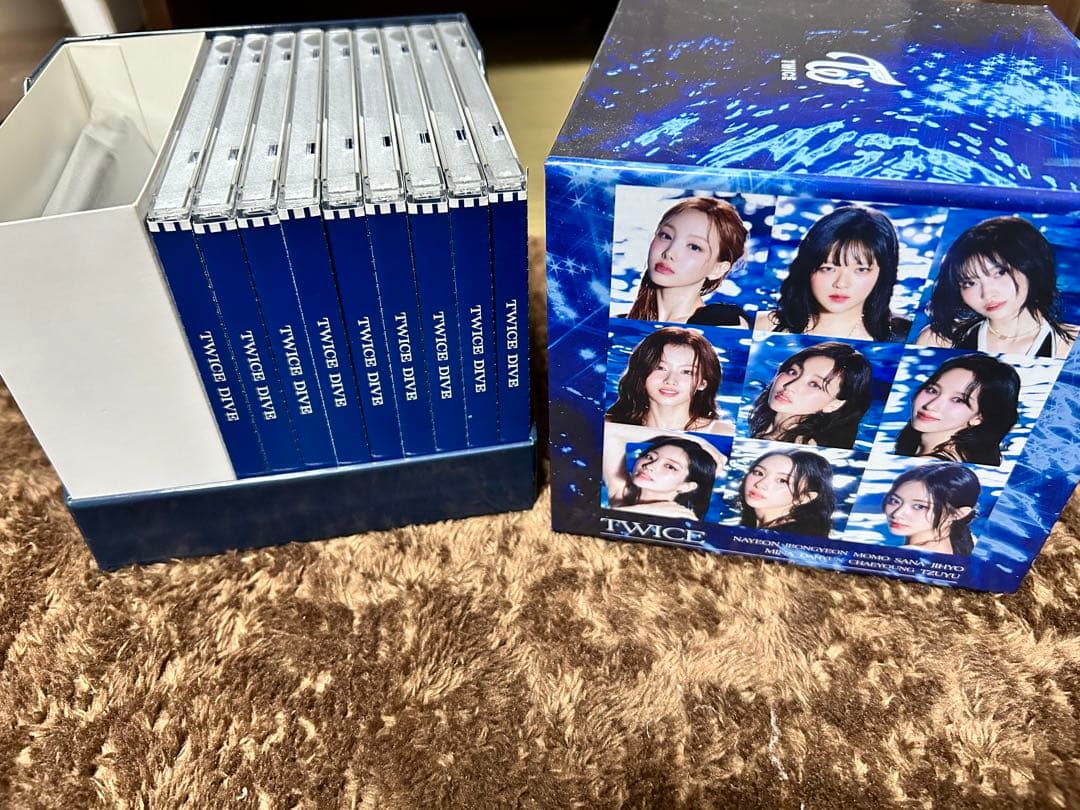 TWICE JAPAN 5th ALBUM DIVE ボックス