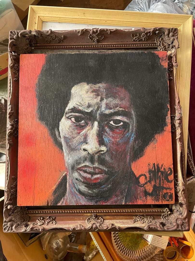 ストリート絵画 ギル・スコット・ヘロン or ジャズメン グラフィティ