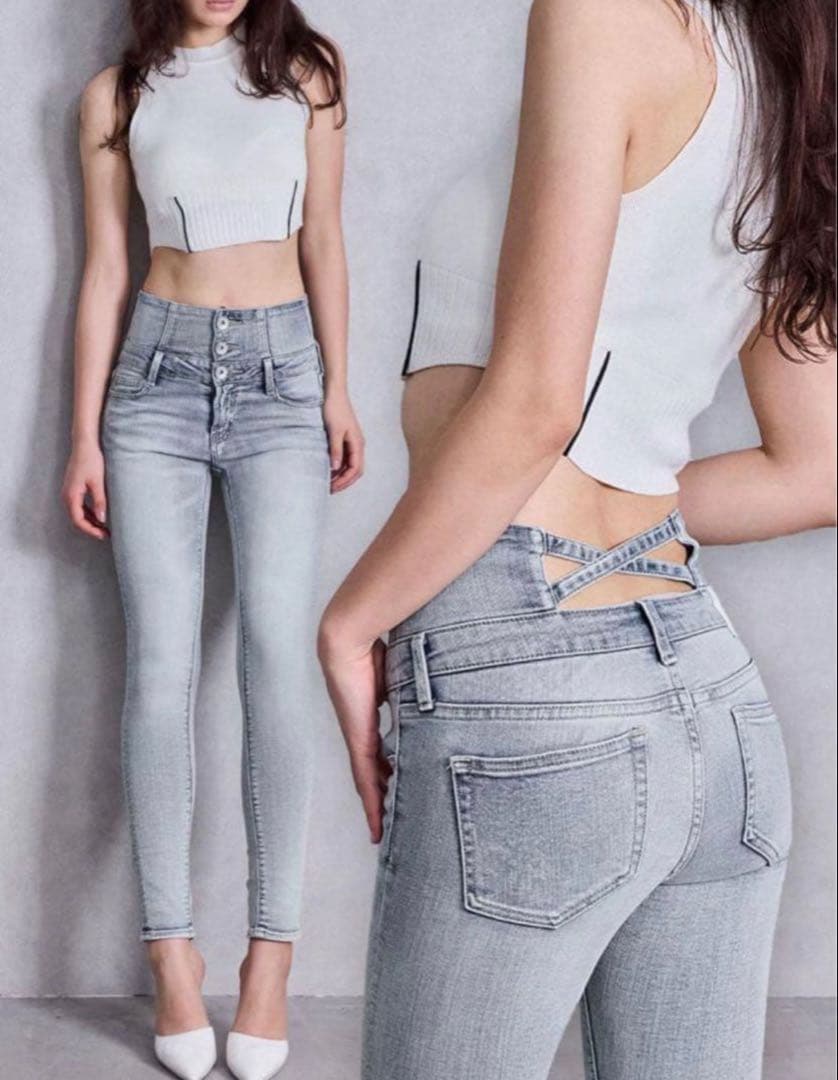 値下げ可能‼️GYDA バッククロススキニーM