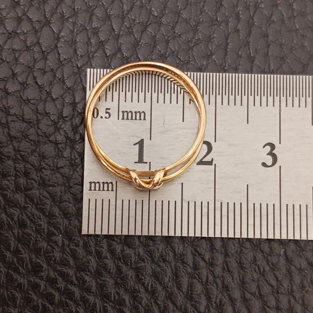 C012013) K18 YG リング 指輪 4℃ ヨンドシー 約9-10号 - メルカリ