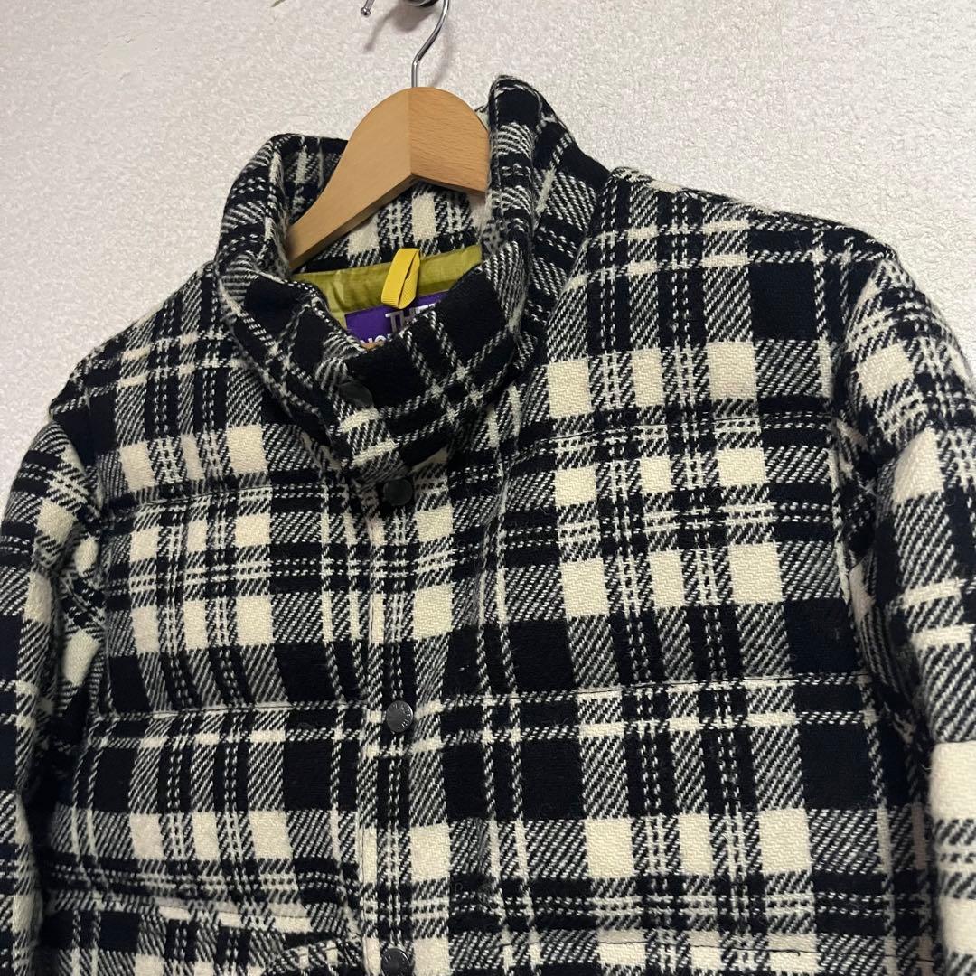 ノースフェイス パープルレーベル ハリスツイード 100周年 ダウン