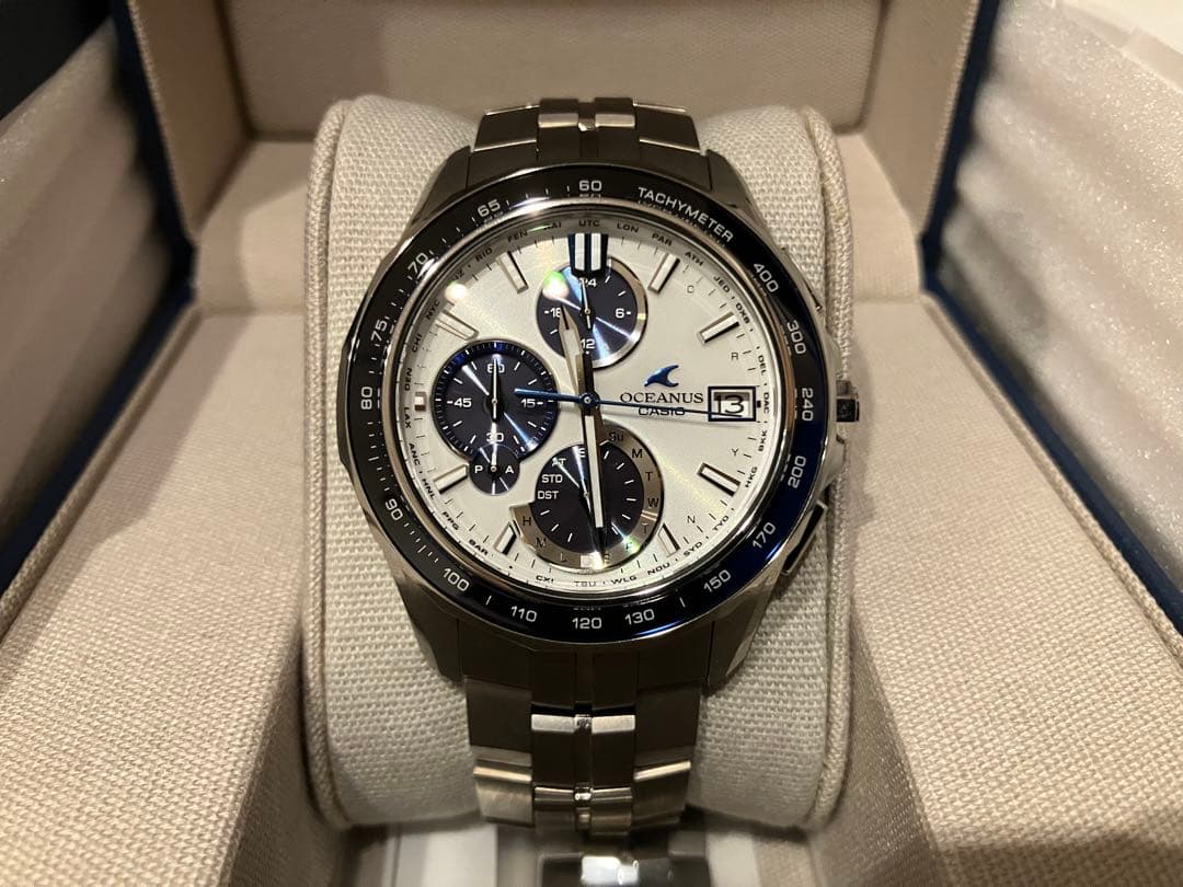 カシオ オシアナス マンタ OCW-S7000D-7AJF ソーラー 電波時計