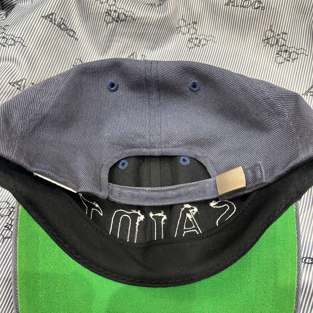 SAINT MICHAEL 6PANEL CAP LACERATING ネイビー - メルカリ