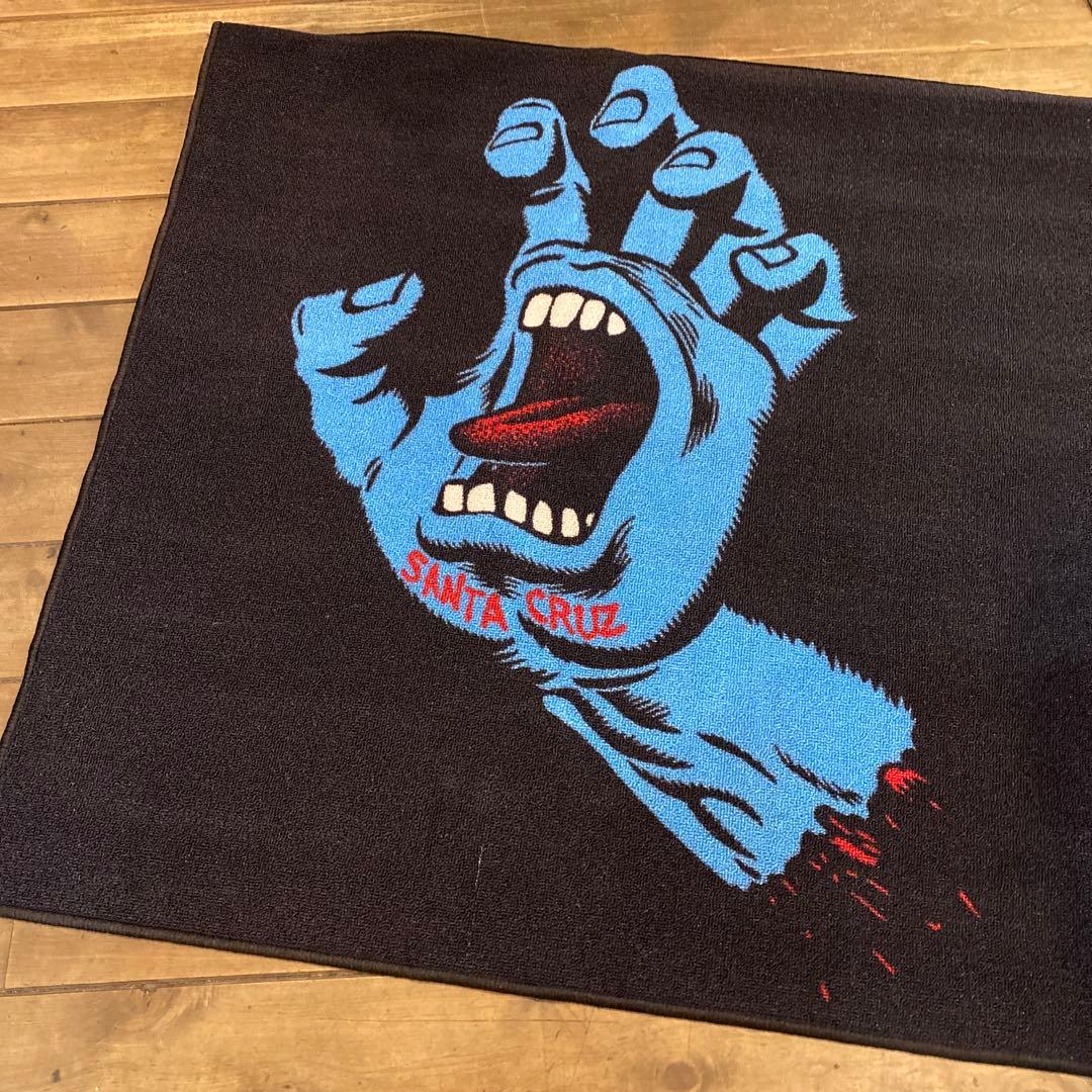 サンタクルーズ スクリーミング ハンド ラグ スケートボード ラグマット