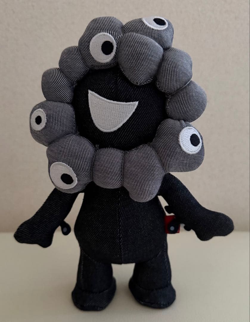 大阪・関西万博2025 黒　EDWINエドウィン ミャクミャク　大 ぬいぐるみ