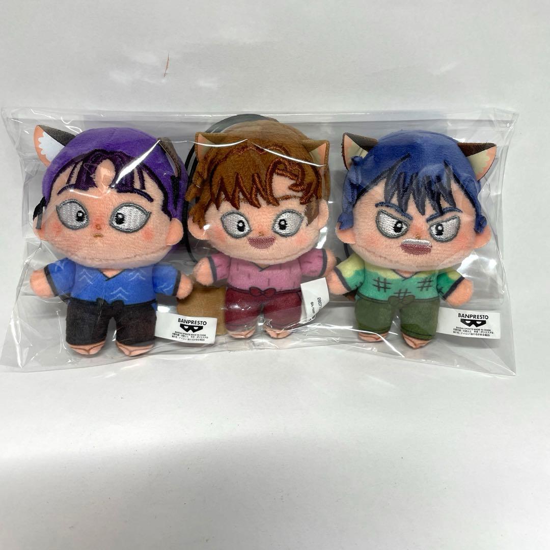 【バラ売りOK】忍たま乱太郎 ほわぬい ナンジャタウン 忍たま乱太郎 ナンジャタウン ほわぬい 3点セット 久々知 尾浜 竹屋