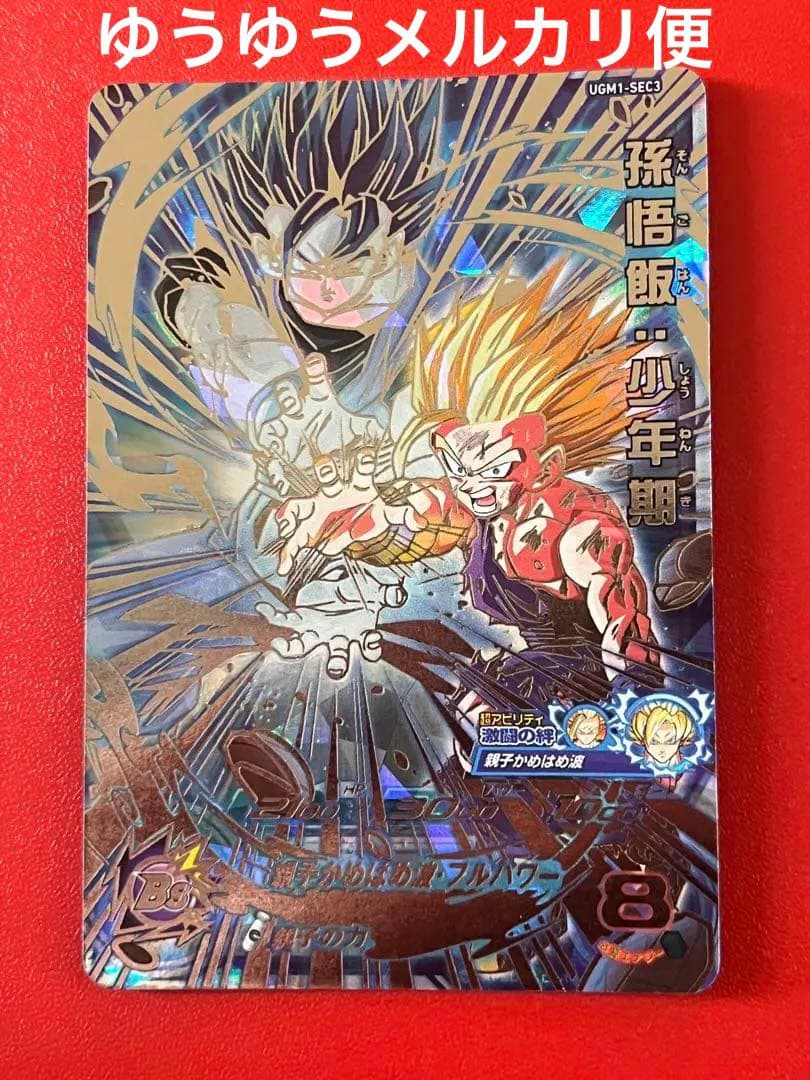 親子かめはめ波☆UGM1 SEC3 孫悟飯 少年期☆ドラゴンボールヒーローズ