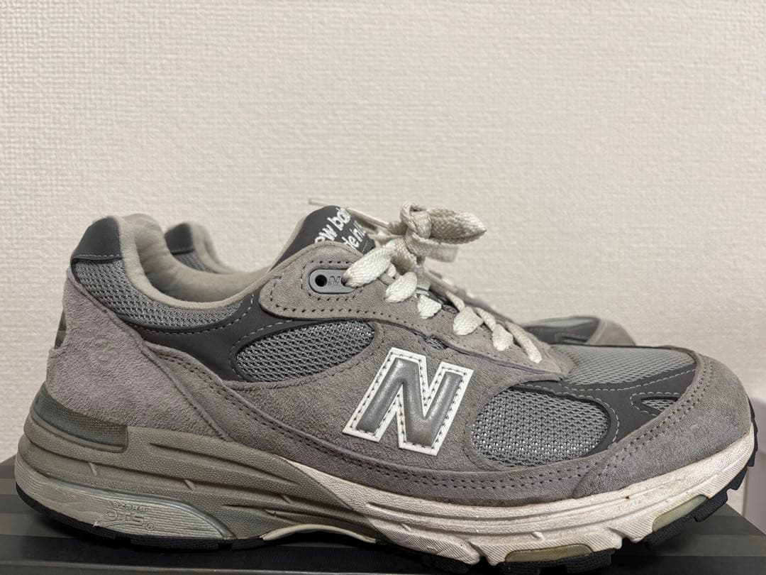 公式当選インソール未使用　New Balance 993 Gray 26.5cm