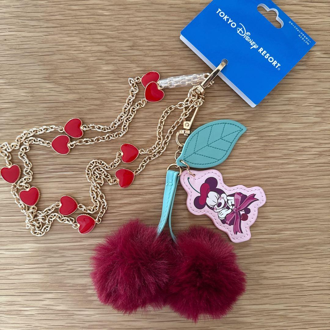 ディズニーリゾート パルパルーザ ミニーチェリーさくらんぼ 携帯