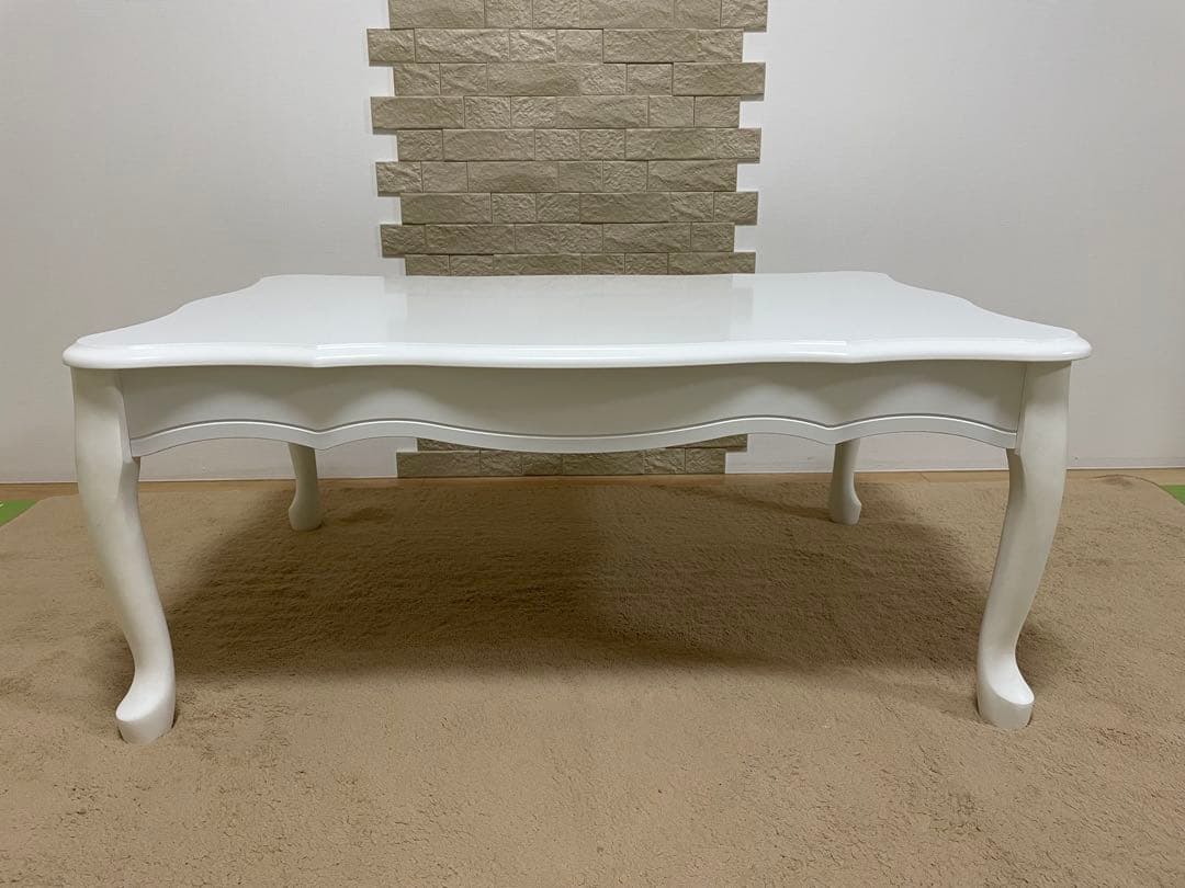 ♢*♢様 姫 家具 猫脚こたつ アンティーク ダイニングテーブル 可愛い 美品