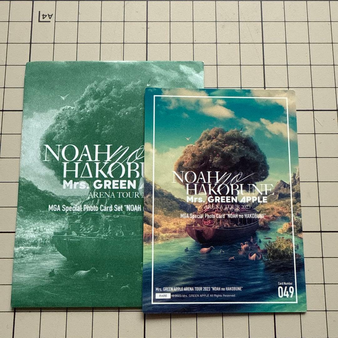 Mrs.GREENAPPLE フォトカード ノアの方舟 レア - メルカリ