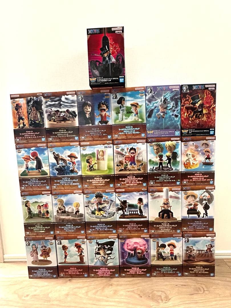 ワンピース WCF ログストーリーズ 未開封 25点セット コンプ