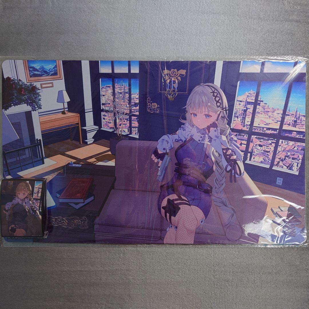 α1 ぶいすぽっ！ 部屋&ハンドガン 英リサ スリーブ&プレイマット Amazon.co.jp: スリーブ ぶいすぽっ！ 英リサ 【サークル:ぴらるーく