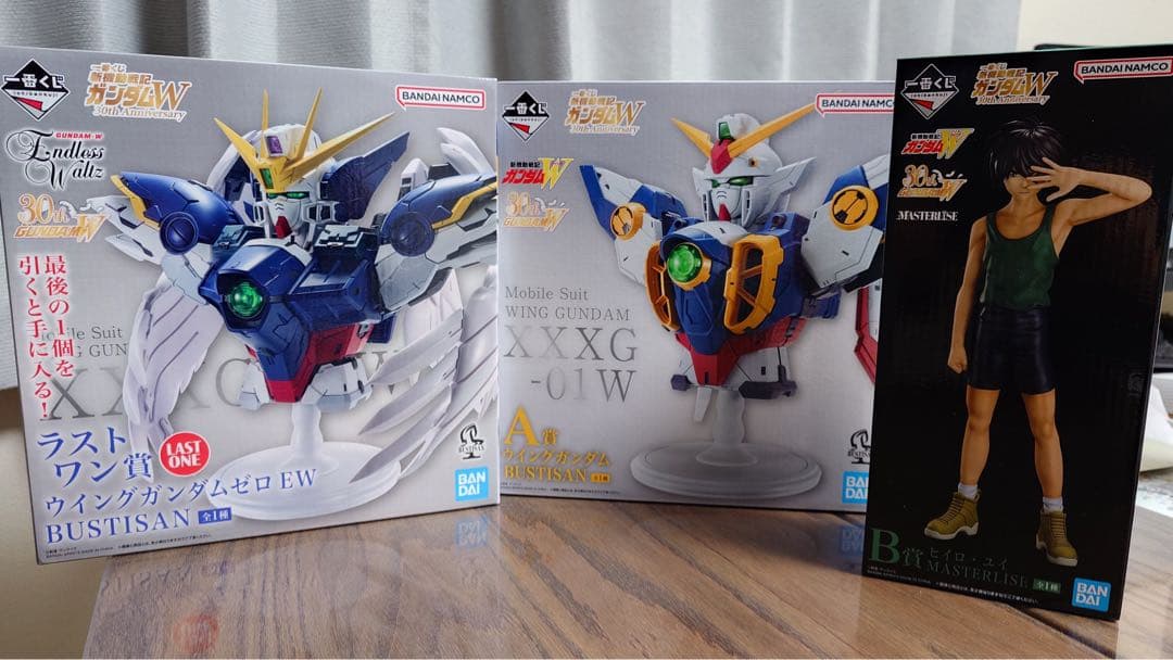T*a様 新機動戦記ガンダムW 30th Anniversary A賞、B賞、ラ