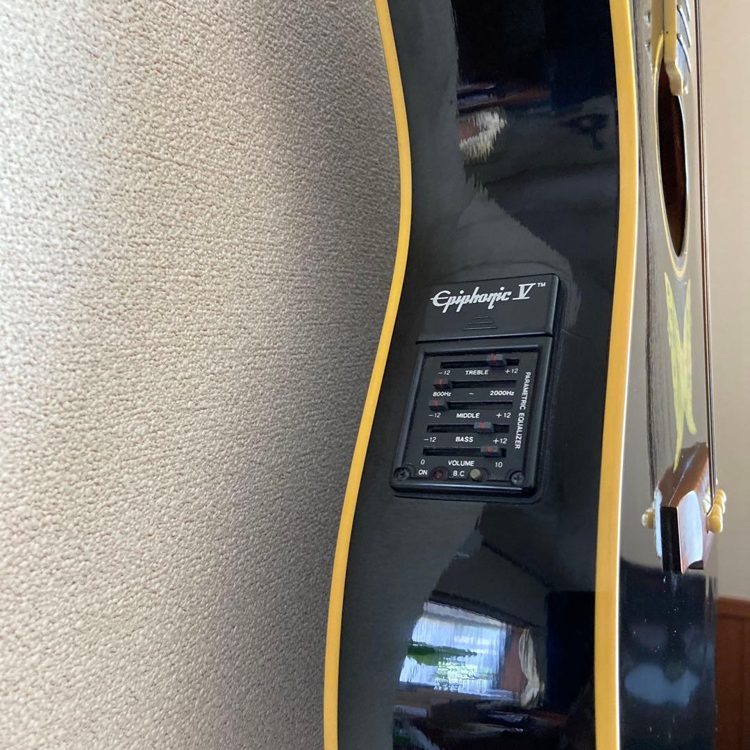 極稀少☆エピフォンEO-2/B(エレアコ) Epihone EO-2/B 蝶々 - メルカリ