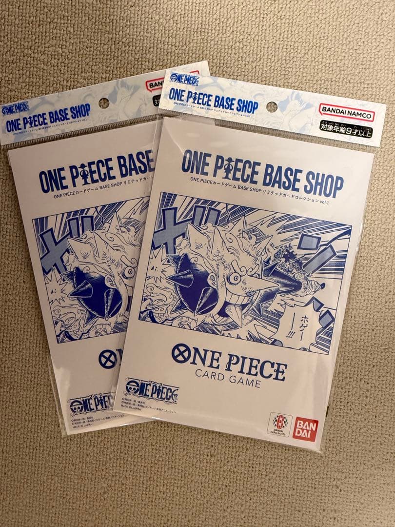 ONE PIECEリミテッドカードコレクション vol.1 2個セット