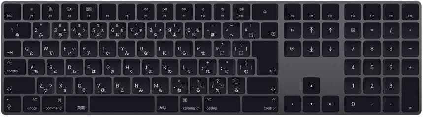 【廃盤・希少】Apple Magic Keyboard スペースグレイ Magic Keyboard スペースグレイレビュー：カッコよすぎなダークカラー
