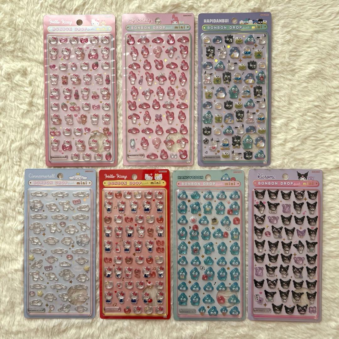 正規品　ボンボンドロップシール ミニ　サンリオ　　　ボンドロ　mini