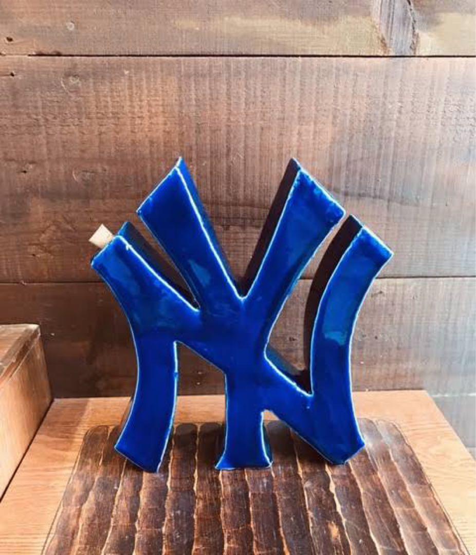 NEW YORK ヤンキース　お香立て　ネイビー