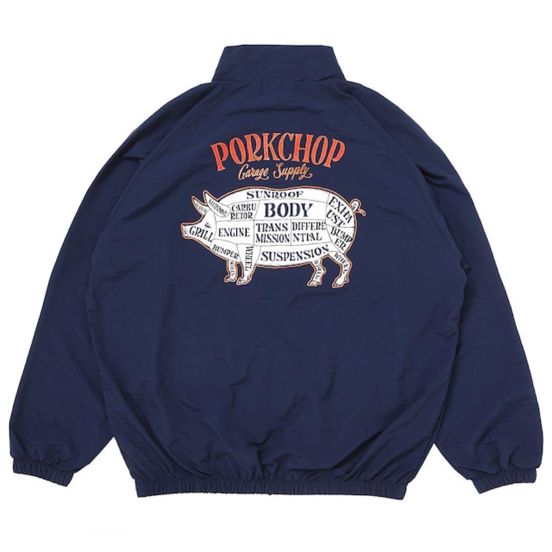 PORKCHOP ネイビー ジップアップジャケットXL PORKCHOP GARAGE SUPPLY】 PORK BACK NYLON JKT - ROOM ONLINE STORE BLOG