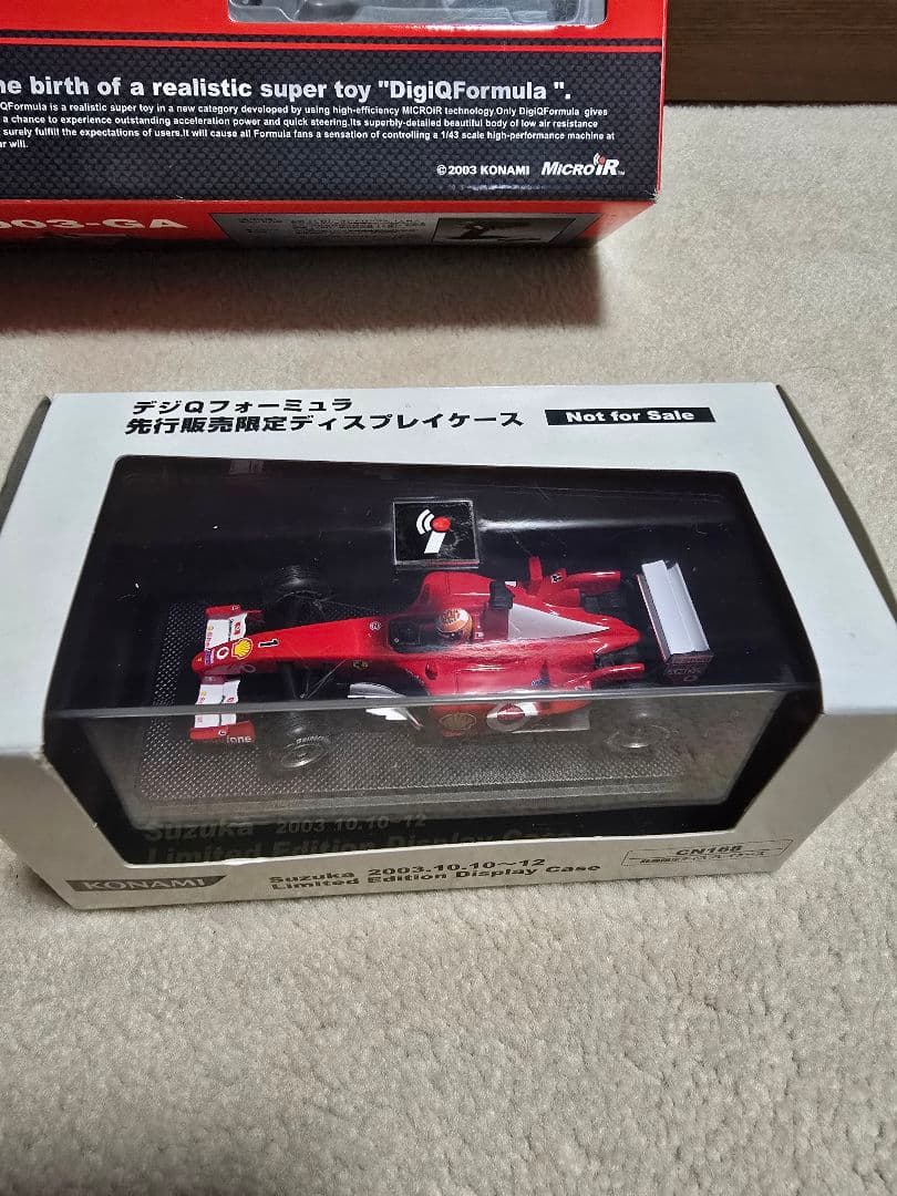 フェラーリ F2003-GA コナミ デジQフォーミュラ - メルカリ