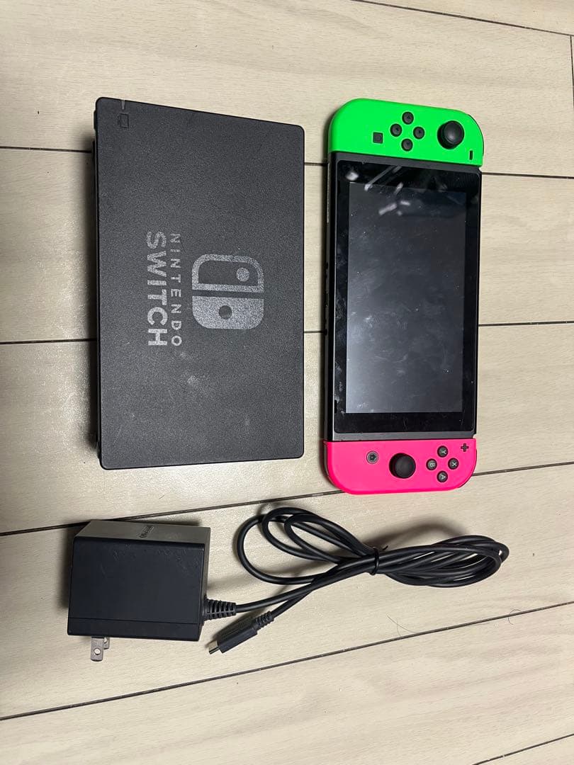 Nintendo Switch 本体（初期型)Joy-Con付 動作確認済み