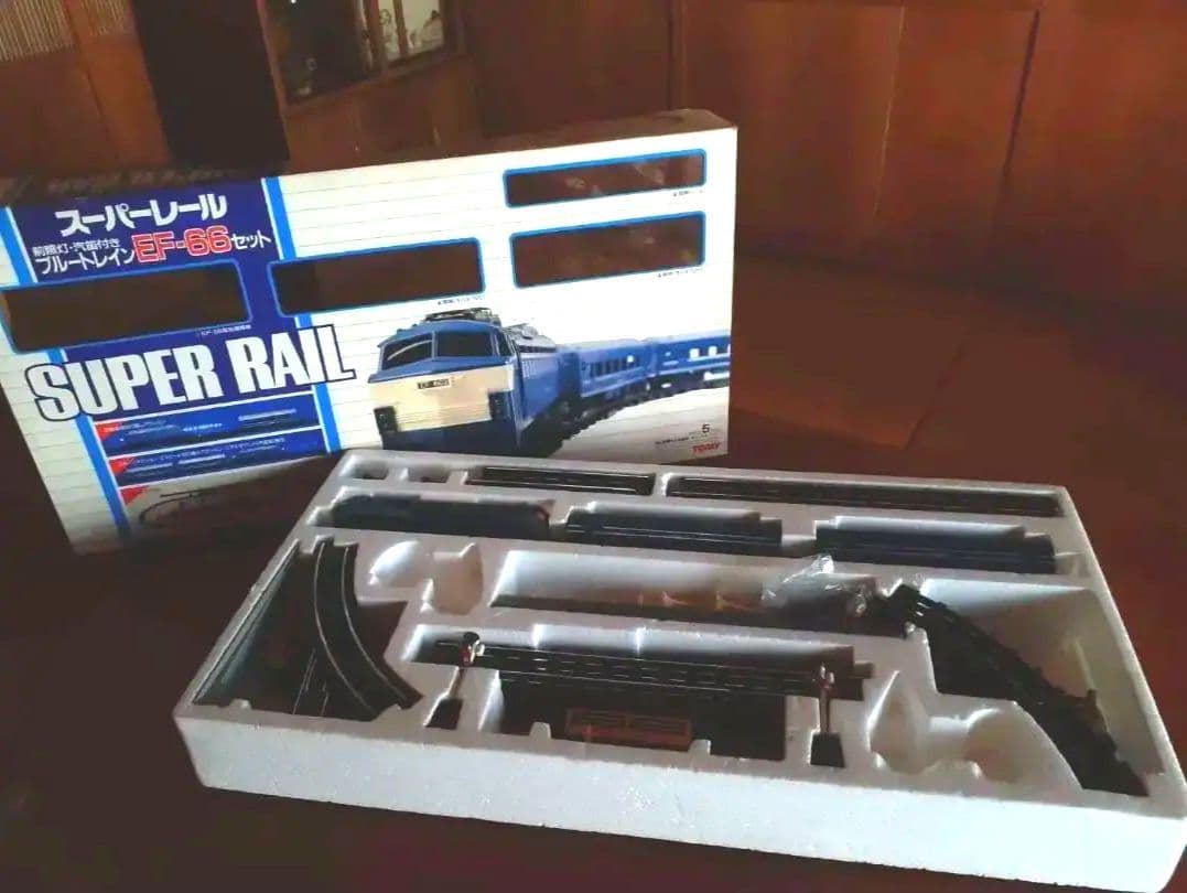 TOMY トミー スーパーレール ブルートレイン EF-66 セット - メルカリ