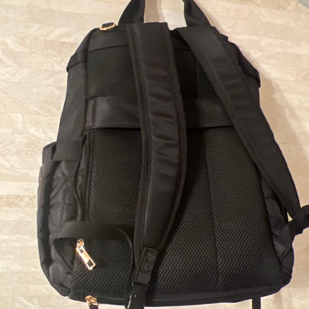 しまむら MUMU & Co. 多機能リュック ブラック マザーズリュック