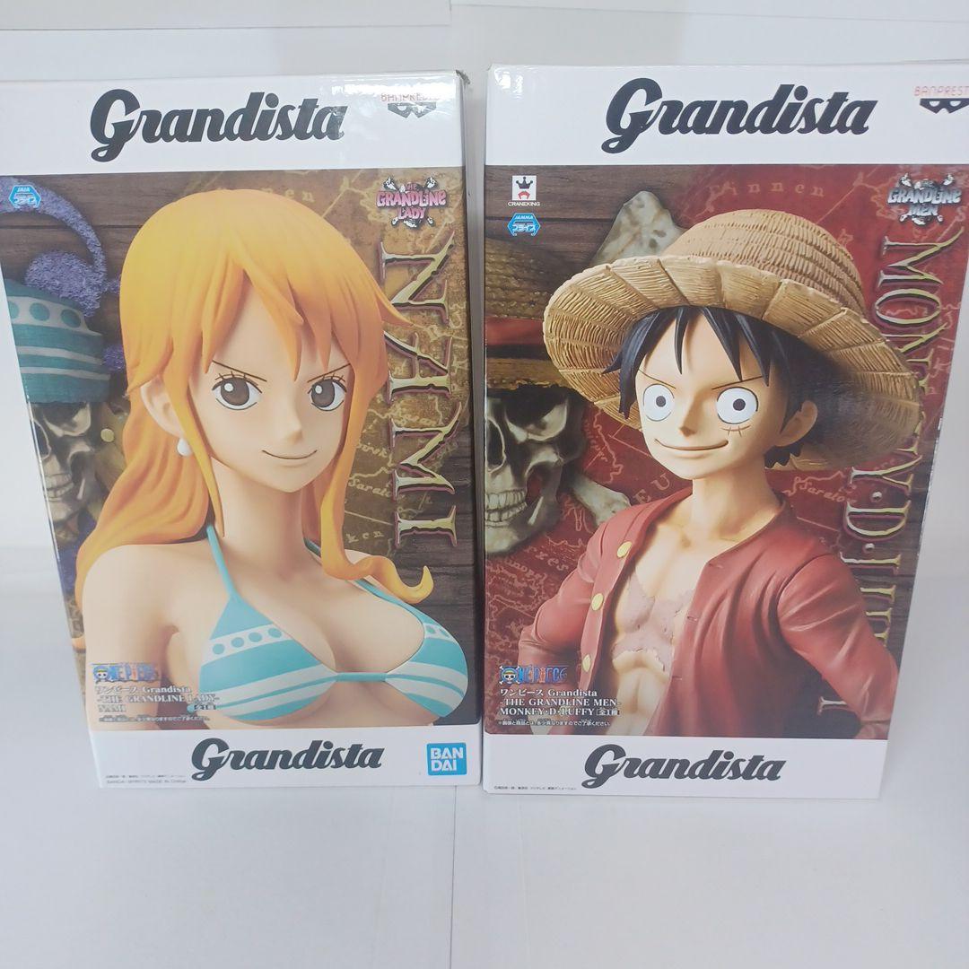 ワンピース グランディスタ　Grandista フィギュア　ルフィ　ナミ