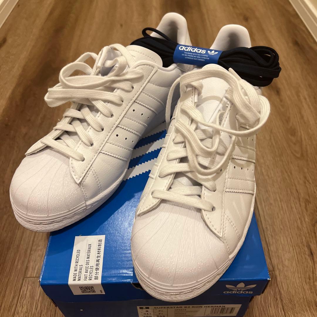 adidas SUPERSTAR 82 ホワイト 8 ロンハーマン　限定 スーパースター82｜adidas Originals(アディダス オリジナルス)｜Ron