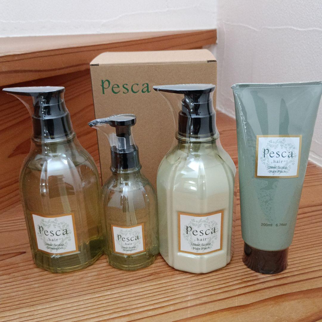 ペスカ　スカルプシャンプー　ヘアパック