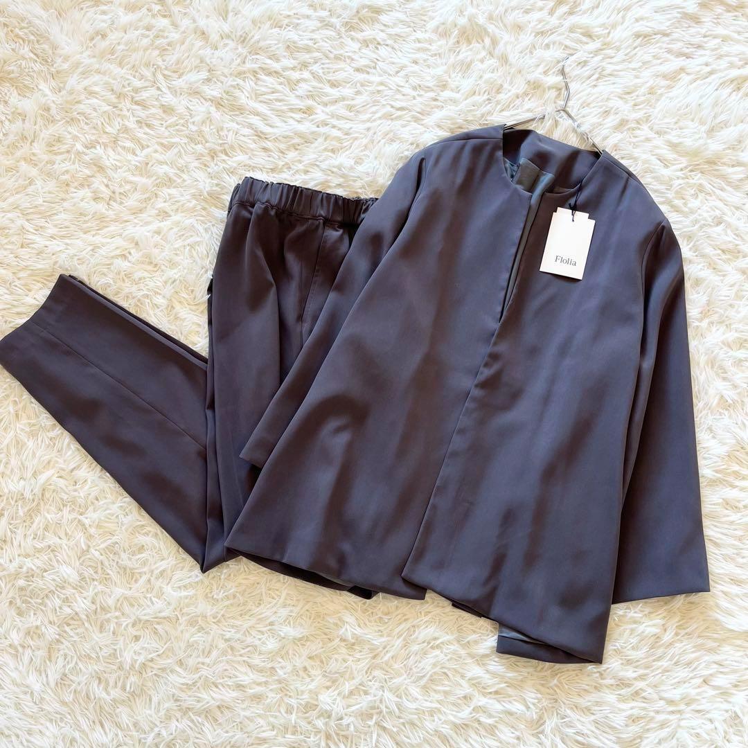 新品タグ付き✨フロリア　洗える　ジャケット　パンツ　セット　セレモニー　２Ｌ