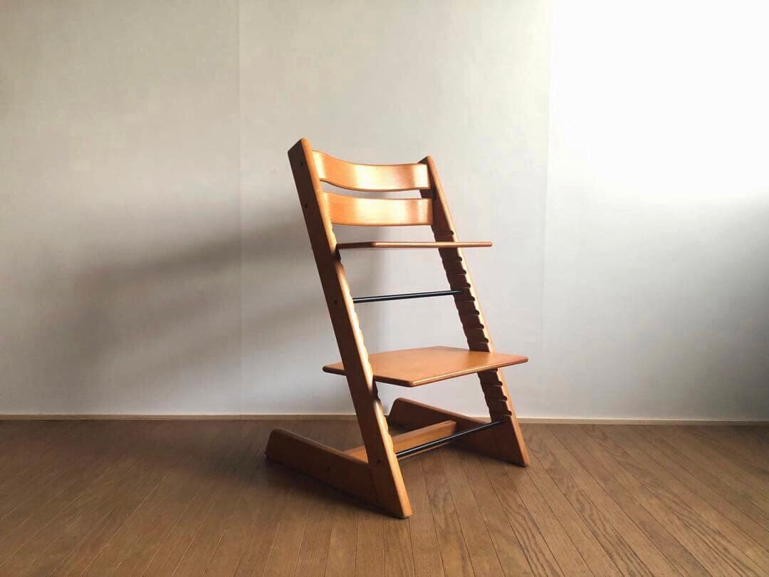 ストッケ STOKKE トリップトラップチェア チェリーカラー 北欧 子供椅子