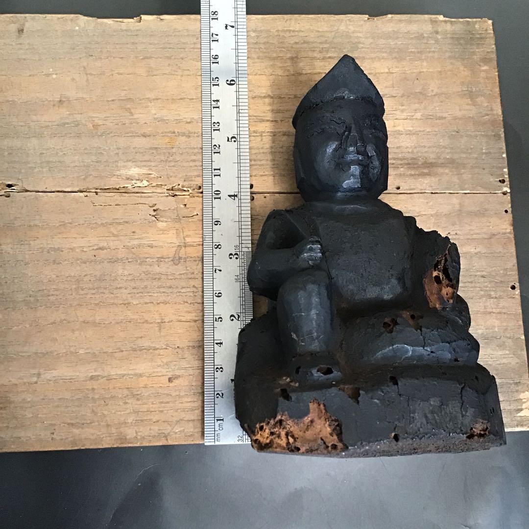 恵比寿大黒天 古木彫刻 2体 骨董品 - メルカリ