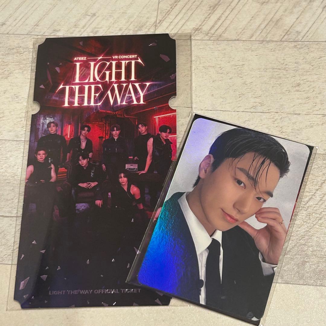 【数量限定】ATEEZ サン VR 入場特典 スペシャルホログラムトレカ