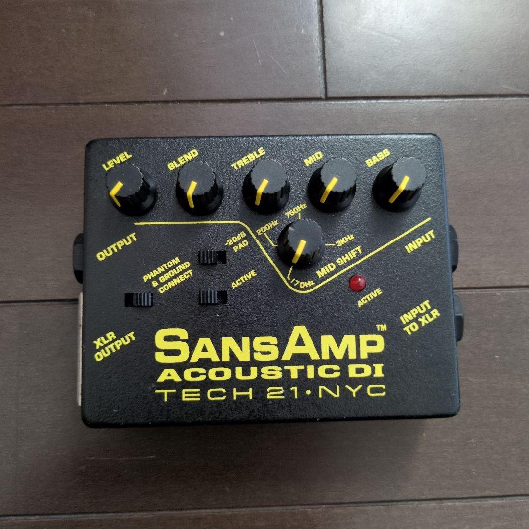 【動作確認済】SansAmp Acoustic DI テック21